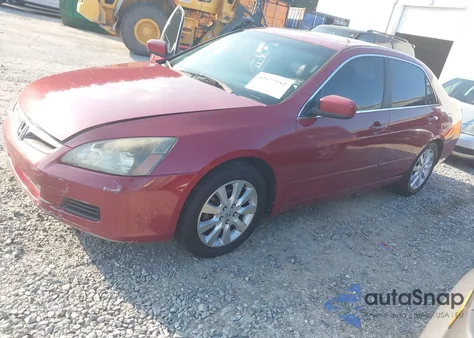 2007 Honda Accord 2.4 Ex из США, поврежденный, VIN 1HGCM56887A184962